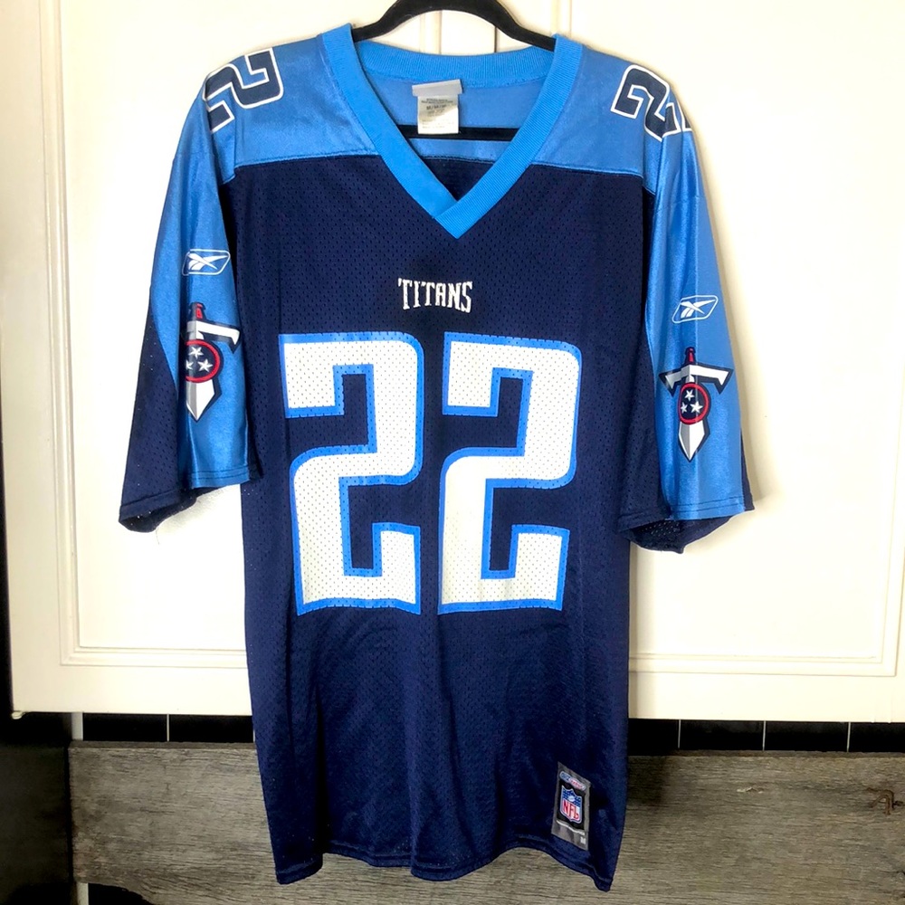 Tennessee Titans NFL Jersey Reebok A. Dyson #22 Mens size M